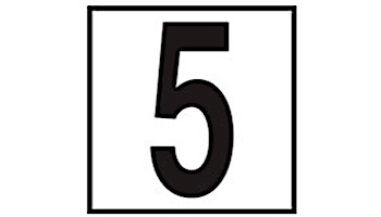 Inlays Depth Marker 6x6 Frost Proof Tile | 5 Smoth | C611050