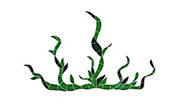 Artistry In Mosaics Seagrass Mosaic | Large - 25" x 40" | SGRGREOL