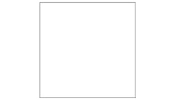 Depth Marker 6"X6" Frost Resistant Non-Skid White