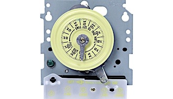 Intermatic T100M Series 24 Hour Dial Time Switch Mechanism Only for 2-Speed Pump Applications | SPDT 208-277V | T106M