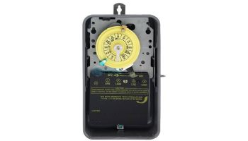 Intermatic 24-Hour SPST Mechanical Time Switch Indoor/Outdoor Metal Enclosure | 208-277V | T104R