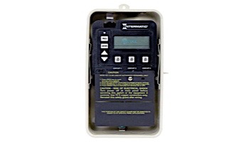 Intermatic Digital 3 Circuit Time Control | Type 3R Metal Enclosure, Freeze Protection Probe and Switch Type 3-SPST | PE153F