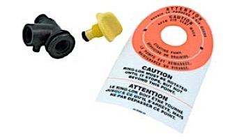Jacuzzi Tee Air Bleed Assembly 1/4" | 42297200K (4669-08)