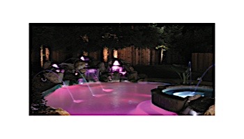 Jandy WaterColors COLOR Spa Light Stainless Steel Facering | LED, 120V, 30' Cord | CSHVLEDS30