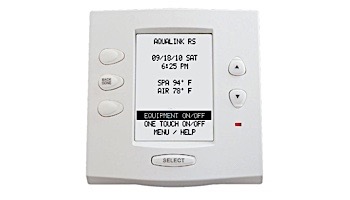 Jandy AquaLink RS OneTouch Wired Controller | White | 7953