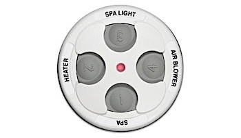 Jandy 4 Function Spa Side Remote | White 200' Cord | 7445