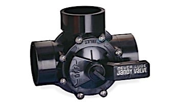 Jandy Pro Series Neverlube 1.5"x2" Positive Seal 3-Port Valve | 4715