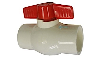 Jandy Pro Series Gold Standard Ball Valve Non-Union 2" Slip x Slip 6956