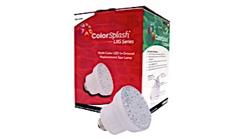 J&J Electronics ColorSplash LXG Series LED Spa Lamp | 120V | LPL-S2-RGB-120