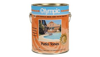 Olympic Patio Tones Water Based Deck Coating | 1-Gallon | Silk Straw | 467W G 467W-GL