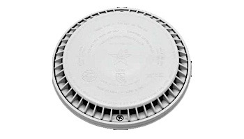 AquaStar 8 inch Anti Entrapment Suction Outlet Cover and Frame White | 8AV101