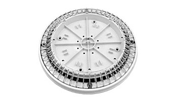 AquaStar 8 inch Color Choice Suction Outlet Covers, Inserts and Frames White | 8CC101