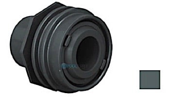 AquaStar 1" Flush Mount Return Fitting with Water Stop | Light Gray | 303