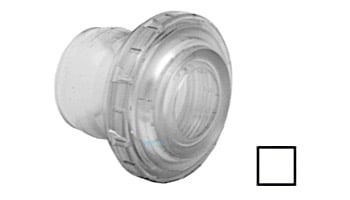 AquaStar Three Piece Directional Eyeball Fitting | 1-1 2 Knock-In | Clear | 4100
