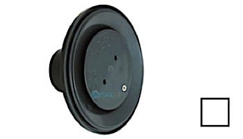 AquaStar 4" Adjustable Floor Return Fitting with Water Stop | White | 4DIV101