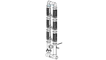 AutoPilot Professional Manifold 6-Cell System Manifold with Base | 941-615C