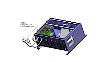 AutoPilot Pool Pilot Professional Salt Cell | 12 Ft 3-Plug Cell Cord | Commercial Units Only | 17206-SVC