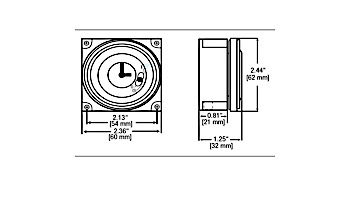 Grasslin Electromechanical Time Clock | 110V 15A 60HZ 24hr 5 Lug | FM1STUZ-120U