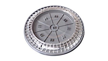 AquaStar 8" Color Choice Suction Outlet Covers, Insert, and Frame Gray | 8CC103