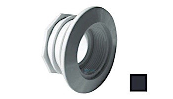 AquaStar Choice Large Wall Fitting with 1 1/2" FPT and Water Barrier | Black | ES1022WB02