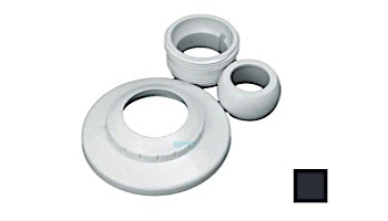 AquaStar Decorative Cover with 1" Eyeball and Threaded Core | Black | DC102