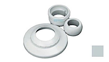 AquaStar Decorative Cover with 1" Eyeball and Threaded Core | White | DC101