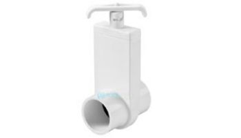 Magic Plastic 2" Spigot x Spigot Unibody Valve