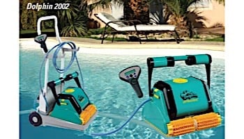 Maytronics Dolphin Dynamic Robotic Pool Cleaner | Complete w/ Remote & Caddy | 9999331DYN