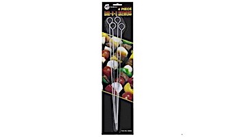 15" Chrome Skewers