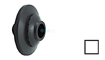 AquaStar Three-Piece Directional Eyeball Fittings | 1" Knock-In | with Flange - 1" Orifice | White | 5101