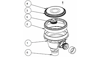 AquaStar 8" Anti-Entrapment Suction Outlet Covers and Sumps with Adjustable Collar | 8SBAC101