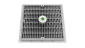 AquaStar 9x9 Square Wave Anti Entrapment Suction Outlet Covers and Frames | WAV9101