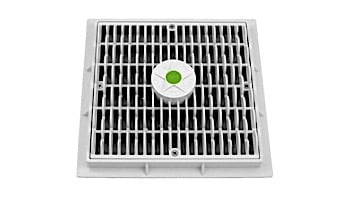 AquaStar 9x9 Square Wave Anti Entrapment Suction Outlet Covers and Frames | WAV9101