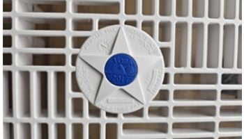 AquaStar 16" Square Anti-Entrapment Suction Outlet Cover, Mud Frame and Retro-Adapter Sub-Frame for 12" Square 3/4" Deep Retrofits (VGB Series)