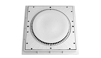 AquaStar 12 inch Shallow Square to 10 inch Anti Entrapment Suction Outlet Cover and Frame Black | SRFS12102