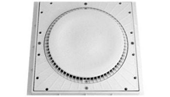 AquaStar 12 inch Shallow Square to 10 inch Anti Entrapment Suction Outlet Cover and Frame White | SRFS12101