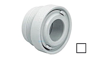 AquaStar Choise 1.5" Extender with Eyeball & Nut with .75" Orifice | White | ASD101B