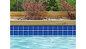 National Pool Tile Marine Field 3x3 Series Pool Tile | Diamond Blue | M332