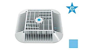 AquaStar 14" Square Anti-Entrapment Suction Outlet Cover and Retro-Adapter Sub-Frame for 9" Square 1" Deep Retrofits (VGB Series) Blue | R914104