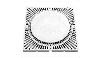 AquaStar 12 inch Square Retrofit SUN Suction Outlet Cover Blue | RSUN12104