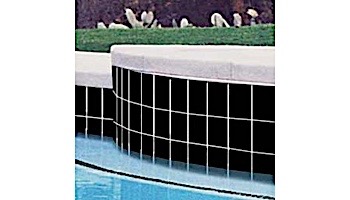 National Pool Tile 6x6 Solids Pool Tile | Matte Black | M6767P