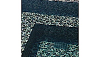 National Pool Tile Jules 1x1 Glass Tile | Rustic Mocha Blend | 9912-5AT