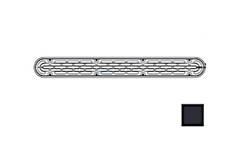 AquaStar 32" Channel Drain Flat Grate Suction Outlet Cover Only with Screws | Without Frame | Black | 32CDFLNF102