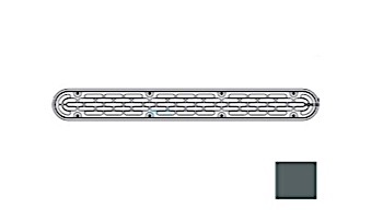 AquaStar 32" Channel Drain Flat Grate Suction Outlet Cover Only with Screws | Without Frame | Dark Gray | 32CDFLNFK105