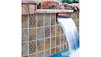 National Pool Tile Raku 6x6 Series | Ocean Blue | RUOCEAN DECO