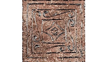 National Pool Tile Silverstone 6x6 Series | Rust | SVRRUST DECO