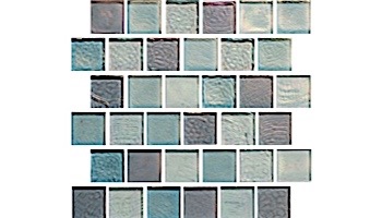 National Pool Tile Oceanscapes 1x1 Glass Tile | Rincon | OCN-RINCON