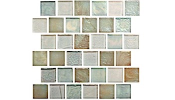 National Pool Tile Oceanscapes 1x1 Glass Tile | Rincon | OCN-RINCON