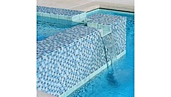 National Pool Tile Oceanscapes 1x1 Glass Tile | Surfside | OCN-SURFSIDE