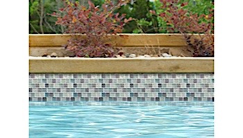 National Pool Tile Oceanscapes 1x1 Glass Tile | Surfside | OCN-SURFSIDE
